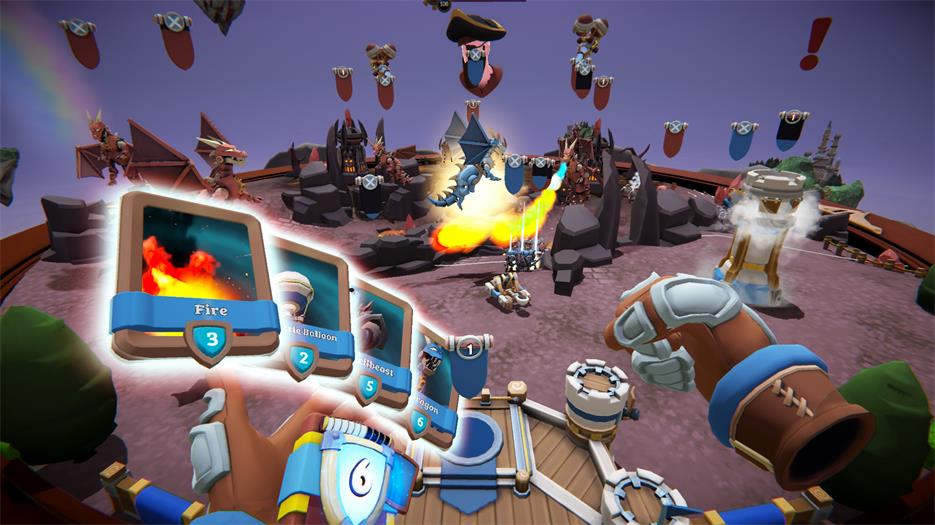 Oculus Quest 游戏《天镜：王国乱斗VR》Skyworld: Kingdom Brawl VR
